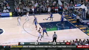 Resumen de los Utah Jazz - Philadelphia Sixers