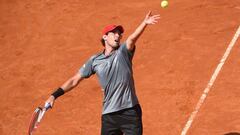 Dominic Thiem, tenista austriaco, en el torneo de Roma.