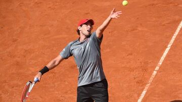 Dominic Thiem, tenista austriaco, en el torneo de Roma.