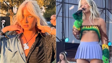 Vesta Lugg tuvo que salir a defender la falda que usó en Lollapalooza y así reacciona: “Están hablando de mi órgano reproductivo...”