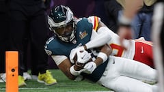 Why wasn’t Jahan Dotson’s play ruled a touchdown for the Eagles? The ruled explained