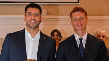 Maripán es premiado en Europa