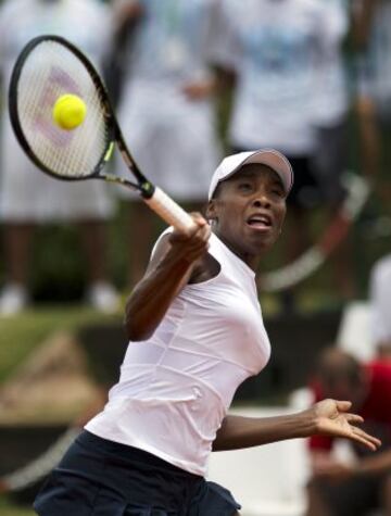 Venus Williams sellló el triunfo de Estados Unidos ante Argentina en Buenos Aires. 