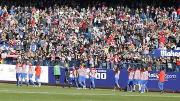 San Mamés sigue teniendo el récord de espectadores en un partido de femenino con 35.000 el día que el Athletic conquistó su primera liga. Ni el Calderón este año con casi 14.000 ha podido llegar a esa cifra.