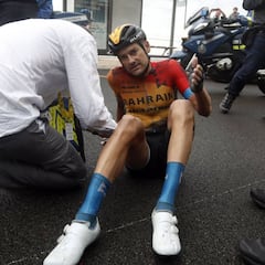 Primeras bajas: fémur roto para Valls y la rótula, para Gilbert