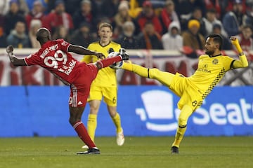 Bradley Wright-Philipps no apareció en todo el encuentro. El goleador inglés solo tuvo un tiro que se fue desviado en el segundo tiempo.