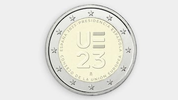 Así es la nueva moneda de 2 euros de España