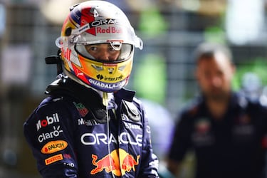 Checo Pérez: “Es una buena oportunidad para atacar a Leclerc e ir por la victoria”