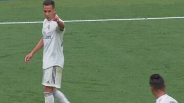 Casemiro y Lucas Vázquez se enzarzaron en una discusión