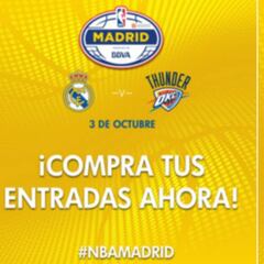 Real Madrid y Barcelona, 4-4 contra equipos NBA en España