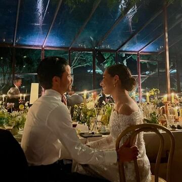 Boda entre Maite Mourinño y Danny Graham en Azeitao (Portugal).