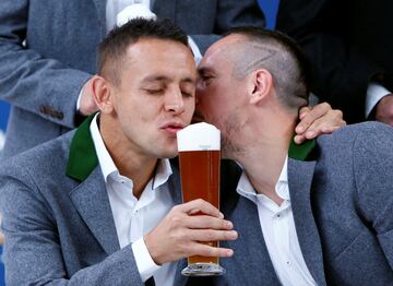 Rafinha & Franck Ribery.