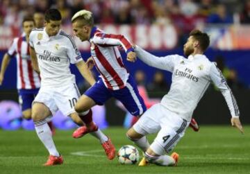 James tuvo opciones claras de gol y es uno de los destacados del Real Madrid