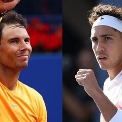 “Ídolo”: la sorpresiva frase de Rafa Nadal sobre Tabilo antes de la exhibición