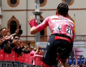 Después del día de descanso, se corrió una nueva etapa en el Giro que comanda el italiano Valerio Conti.