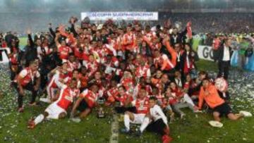 Los rojos capitalinos llegan a su décima Copa Libertadores luego de conseguir el titulo de la Copa Sudamericana 2015.