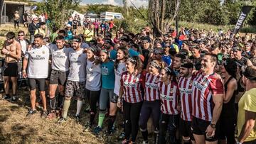 La final de la Champions empezó con el barro de la Spartan Race