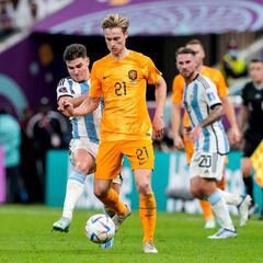 Frenkie de Jong, el blaugrana más ‘explotado’ en el Mundial