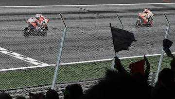 Dovizioso le gana a Márquez en Austria el duelo del año