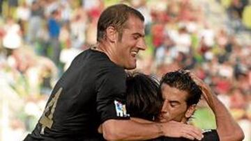 <b>ENRACHADO. </b>Riki anotó ante el Marítimo y lleva un promedio de 0.5 goles por partido este verano.