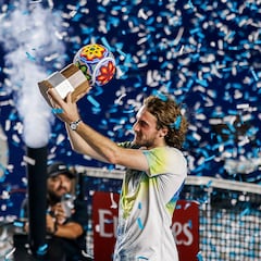 Tsitsipas gana en Los Cabos y Badosa vibra: “¡Vamos!”