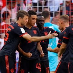 El Bayern tumba al Wolfsburgo en otro recital de Musiala