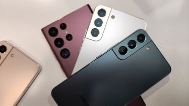 Comparativa entre diferentes versiones de: Samsung Galaxy S22, S22 Plus y S22 Ultra