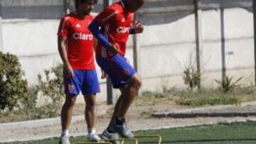 Santiago11  Enero 2016.
 Entrenamiento de Universidad de Chile, en la foto Guzman Pereira
 Marcelo Hernandez/Photosport