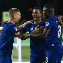 Nani gives Orlando City the win at the MLS Skills Challenge