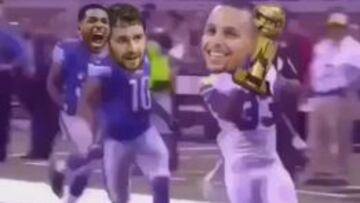El dominio de los Warriors sobre los Cavs, en un Vine a lo NFL