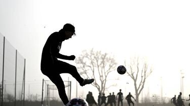 Joao Felix, el último talento de LaLiga en llegar a la Premier, ayer con su nuevo equipo: el Chelsea.
