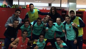 Cesc y el Barça piden "salud para todos" en 2014