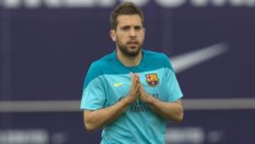 Jordi Alba, lateral del Barcelona