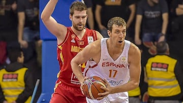 Nemanja Radovic, durante un encuentro con su selección.