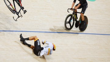 “Habré caído a 65 km/h, he dado una voltereta y quería volver...”