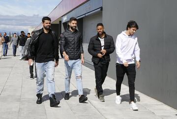 Diego Costa, Felipe, Lodi y Jo?o F¨¦lix