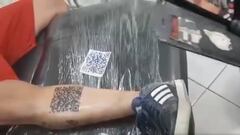 La historia del tatuaje QR de River: el video sigue online