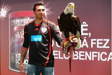 El portero de la cantera rojiblanca fichó por el Benfica en la temporada 2010-11. 