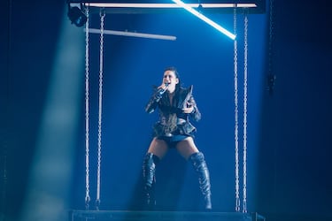 KU Minerva durante la segunda final del Benidorm Fest 2026.