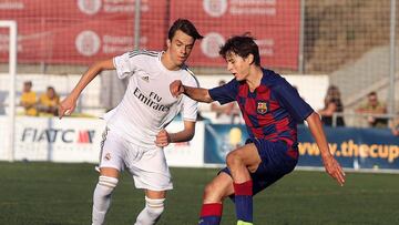 Imagen del Barça-Real Madrid, en The Cup Juvenil.