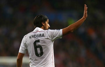 Khedira, con el Real Madrid.