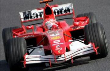 Michael Schumacher hizo historia en Ferrari, donde gan&oacute; cinco t&iacute;tulos mundiales.