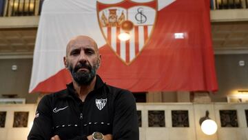 Monchi, en el hotel sevillista de Dusseldorf.