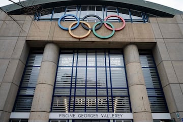 Entrada de la piscina Georges Vallerey.