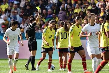 Mira las mejores imágenes del debut de la Selección Colombia en el Mundial Femenino de Australia y Nueva Zelanda ante Corea del Sur.