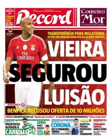 Portadas de la prensa deportiva