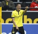 El Dortmund arrasa al Friburgo con un doblete de Sahin