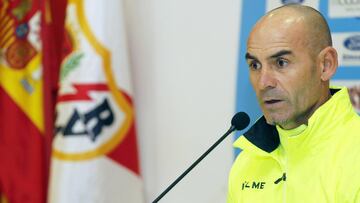 11/11/19 RUEDA DE PRENSA DE PACO JEMEZ ENTRENADOR DEL RAYO VALLECANO