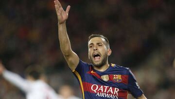 Jordi Alba: “No hay comparación entre Cristiano y Messi”