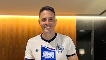 Santiago Arias da asistencia y es elegido figura del partido en la victoria de Bahia sobre Ceará en la Liga do Nordeste.